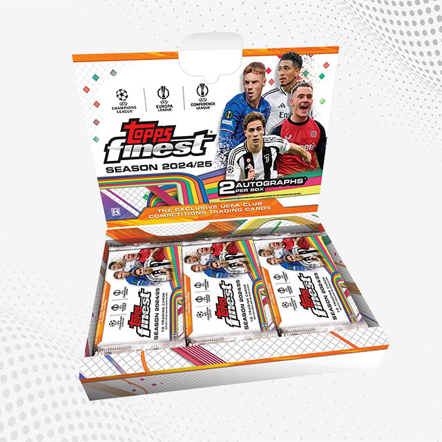 Topps Finest UEFA Club Competitions 2024/25 - Hobby Box