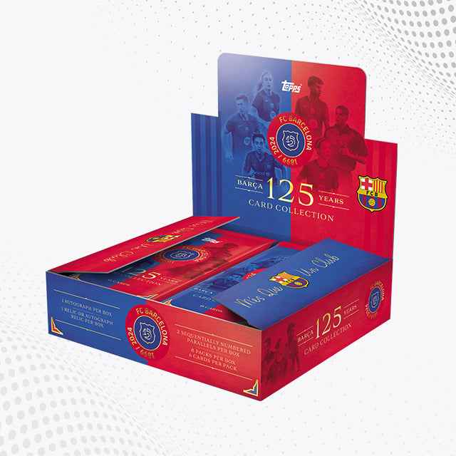 TOPPS 125th ANNIVERSARY BARCELLONA - HOBBY BOX
