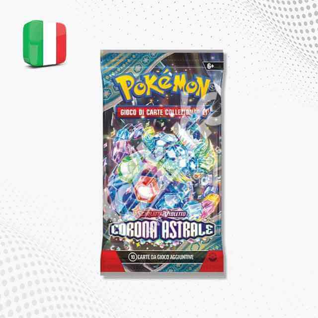 Pokémon Scarlatto & Violetto Corona Astrale - Bustina da 10 Card [ITA]