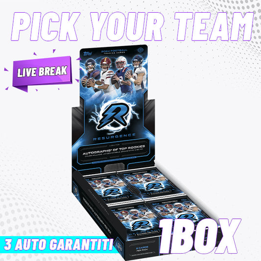 [Break] TOPPS RESURGENCE 2024 HOBBY BOX - PICK YOUR TEAM #1[1BOX]