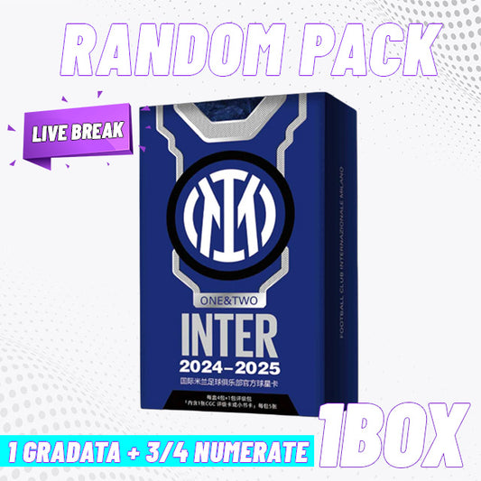 [Break] DAKA Inter One & Two 2024/25 – Hobby Box [RANDOM PACK #9]