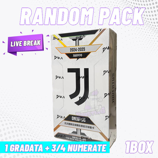 [Break] DAKA Juventus One & Two 2024/25 – Hobby Box [RANDOM PACK #4]