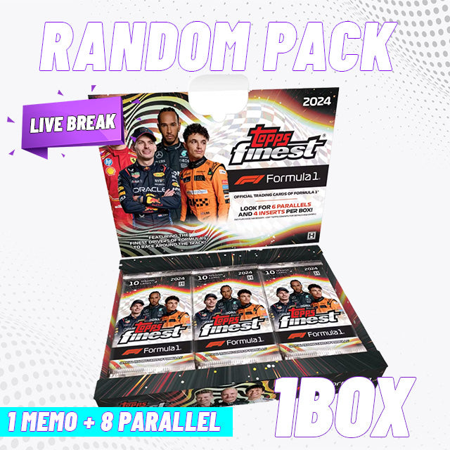 [Break] Topps F1 Finest 2024 - Hobby Box : Random Pack #2 [1 Box]