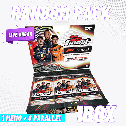 [Break] Topps F1 Finest 2024 - Hobby Box : Random Pack #2 [1 Box]