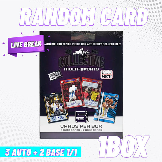 [Break] LEAF COLLECTIVE MULTI-SPORT 2024 - Random Card #7 [1 Box] *Case Break*
