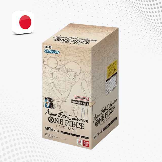 One Piece EB02 Anime 25th Collection - Box Display 24 Bustine [JAP]