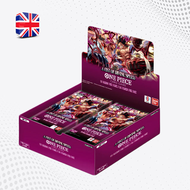 ONE PIECE Card Game OP11 : A Fist of Divine Speed - Box Display 24 Bustine [ENG]