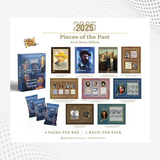 2025 Pieces of the Past Art & Music Edition - Hobby Box